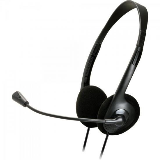 Fone de Ouvido Multimídia MediaPhone HS-305BK Preto FORTREK por 0,00 à vista no boleto/pix ou parcele em até 1x sem juros. Compre na loja Mundomax!