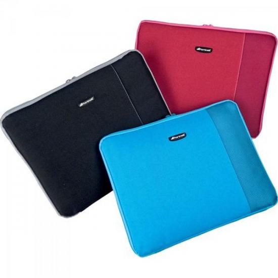 Luva para Notebook 15,4\" Vermelha LS-1501 FORTREK por 0,00 à vista no boleto/pix ou parcele em até 1x sem juros. Compre na loja Mundomax!