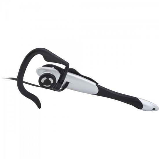 Fone de Ouvido Multimídia MediaPhone HS-101 Preto e Prata FORTREK por 0,00 à vista no boleto/pix ou parcele em até 1x sem juros. Compre na loja Mundomax!