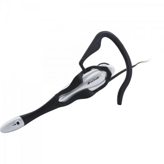 Fone de Ouvido Multimídia MediaPhone HS-101 Preto e Prata FORTREK por 0,00 à vista no boleto/pix ou parcele em até 1x sem juros. Compre na loja Mundomax!