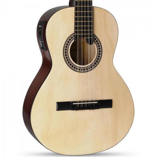 Viola GIANNINI Caipira Elétrica GVSX15 Natural por 0,00 à vista no boleto/pix ou parcele em até 1x sem juros. Compre na loja Mundomax!