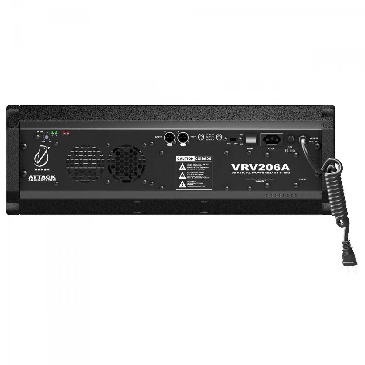 Caixa Acústica Attack Versa 206A 2X6