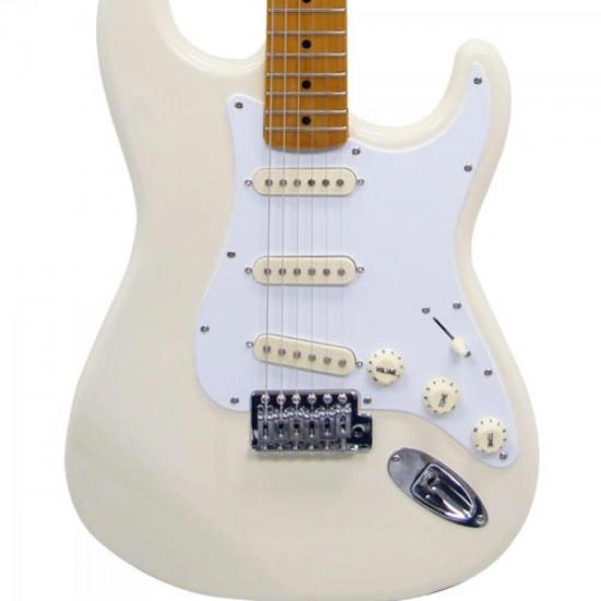 Guitarra SX Vintage SST-57 Branca por 0,00 à vista no boleto/pix ou parcele em até 1x sem juros. Compre na loja Mundomax!