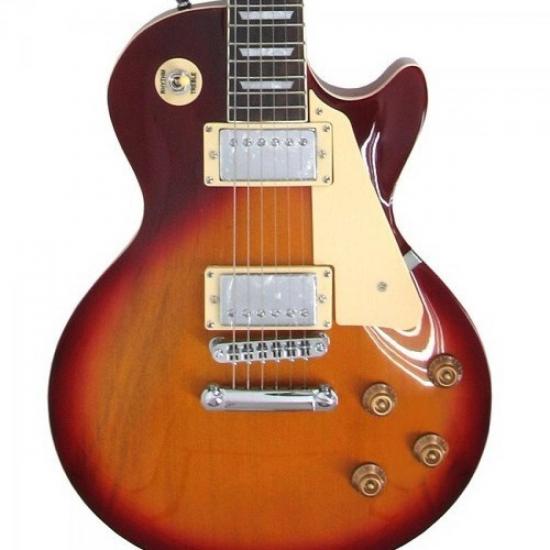 Guitarra SHELTER Les Paul NASHVILLE Cherryburst por 0,00 à vista no boleto/pix ou parcele em até 1x sem juros. Compre na loja Mundomax!