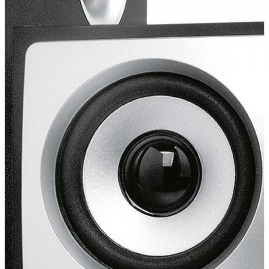Caixa Multimídia 2.1 Com Subwoofer CT683951 Preto/Prata C3 TECH por 0,00 à vista no boleto/pix ou parcele em até 1x sem juros. Compre na loja Mundomax!