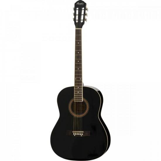 Violão Acústico Memphis Ac40 Aço Preto por 0,00 à vista no boleto/pix ou parcele em até 1x sem juros. Compre na loja Mundomax!