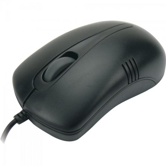 Mouse Scroll USB 800DPI MS3203-2 Preto COLETEK por 0,00 à vista no boleto/pix ou parcele em até 1x sem juros. Compre na loja Mundomax!