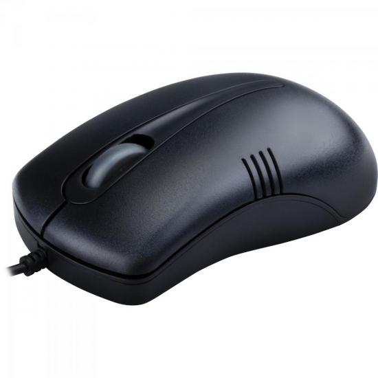 Mouse Scroll USB 800DPI MS3203-2 Preto COLETEK por 0,00 à vista no boleto/pix ou parcele em até 1x sem juros. Compre na loja Mundomax!