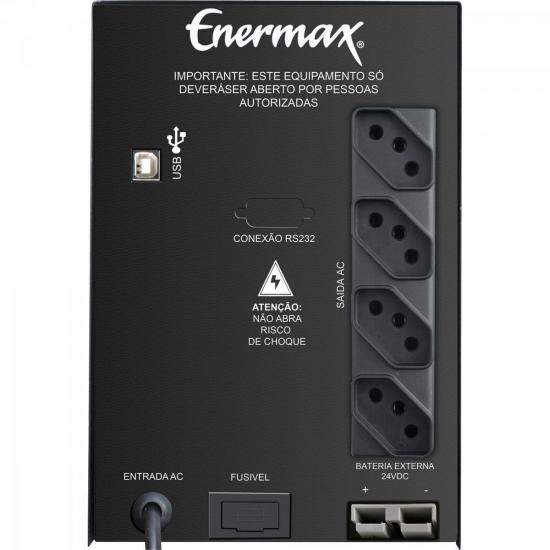 No-Break 1400VA Bivolt POWERGUARD 2 Preto ENERMAX por 0,00 à vista no boleto/pix ou parcele em até 1x sem juros. Compre na loja Mundomax!