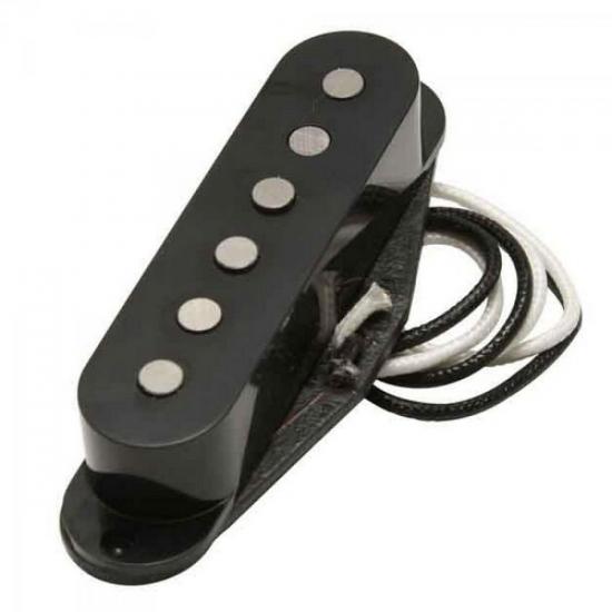 Captador Single Para Guitarra Alnico Preto DOLPHIN por 0,00 à vista no boleto/pix ou parcele em até 1x sem juros. Compre na loja Mundomax!