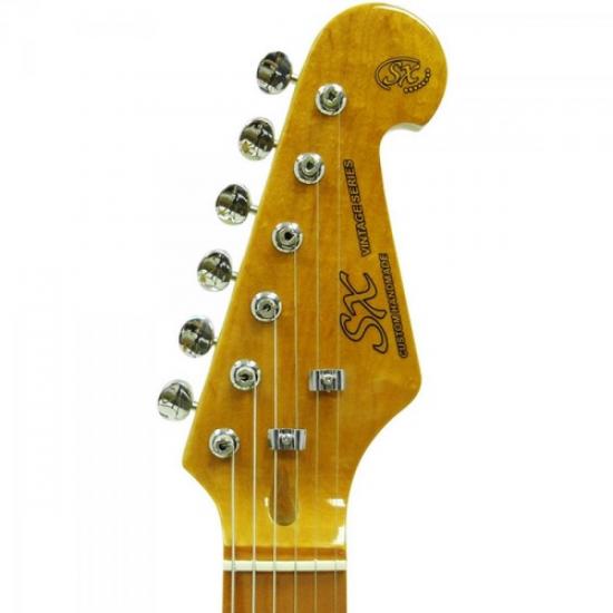 Guitarra SX Vintage Series SST 57 Sunburst por 0,00 à vista no boleto/pix ou parcele em até 1x sem juros. Compre na loja Mundomax!
