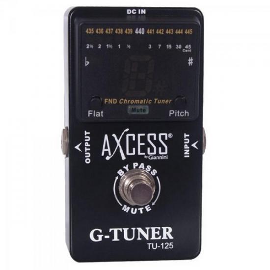 Pedal Afinador TU125 AXcess GIANNINI por 0,00 à vista no boleto/pix ou parcele em até 1x sem juros. Compre na loja Mundomax!
