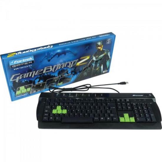 Teclado Multimídia USB GK-701BK Preto FORTREK por 0,00 à vista no boleto/pix ou parcele em até 1x sem juros. Compre na loja Mundomax!