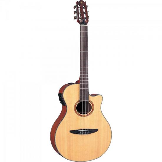 Violão YAMAHA Eletroacústico Nylon com Cutaway NTX700 Natural por 0,00 à vista no boleto/pix ou parcele em até 1x sem juros. Compre na loja Mundomax!