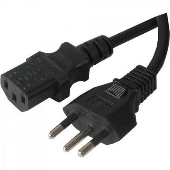 Cabo de Força para Computador ABNT 1,8 MT GENÉRICO por 0,00 à vista no boleto/pix ou parcele em até 1x sem juros. Compre na loja Mundomax!