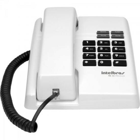 Telefone Premium TC50 Cinza INTELBRAS por 0,00 à vista no boleto/pix ou parcele em até 1x sem juros. Compre na loja Mundomax!