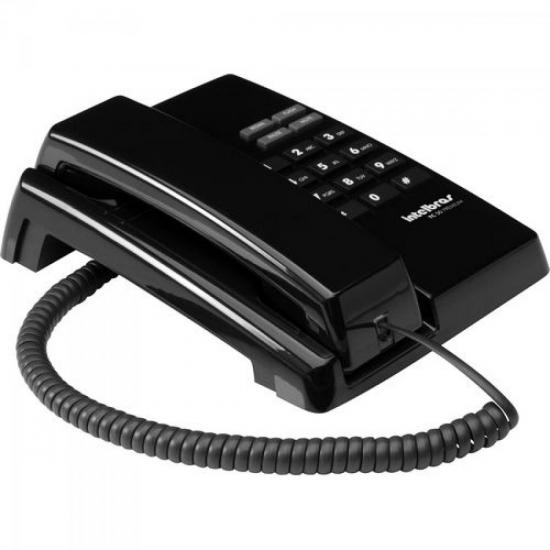 Telefone Com Fio Preto TC50 Premium INTELBRAS por 0,00 à vista no boleto/pix ou parcele em até 1x sem juros. Compre na loja Mundomax!