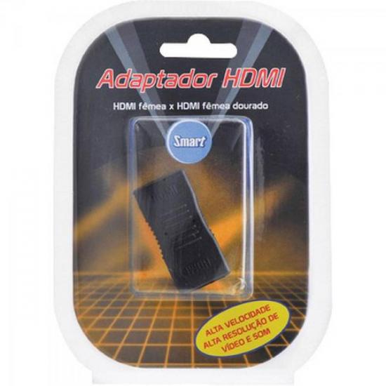 Emenda HDMI Fêmea X HDMI Fêmea Gold Storm por 5,00 à vista no boleto/pix ou parcele em até 1x sem juros. Compre na loja Mundomax!