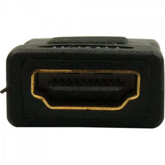 Emenda HDMI Fêmea X HDMI Fêmea Gold Storm por 5,00 à vista no boleto/pix ou parcele em até 1x sem juros. Compre na loja Mundomax!