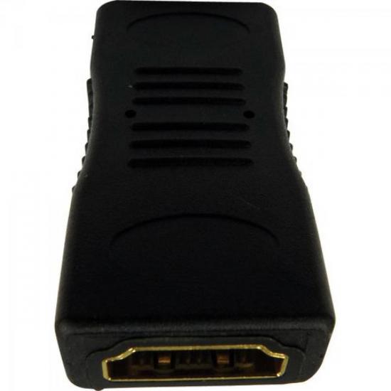 Emenda HDMI Fêmea X HDMI Fêmea Gold Storm por 5,00 à vista no boleto/pix ou parcele em até 1x sem juros. Compre na loja Mundomax!