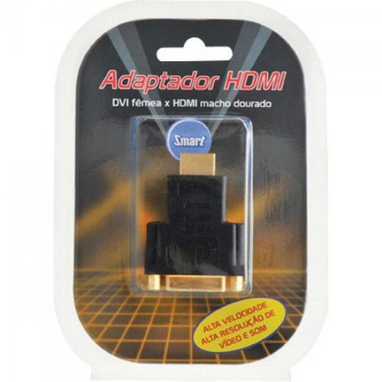 Adaptador DVI Fêmea x HDMI Macho Gold ST-HDMI-DMF Storm por 26,00 à vista no boleto/pix ou parcele em até 1x sem juros. Compre na loja Mundomax!