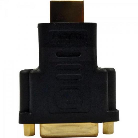 Adaptador DVI Fêmea x HDMI Macho Gold ST-HDMI-DMF Storm por 26,00 à vista no boleto/pix ou parcele em até 1x sem juros. Compre na loja Mundomax!