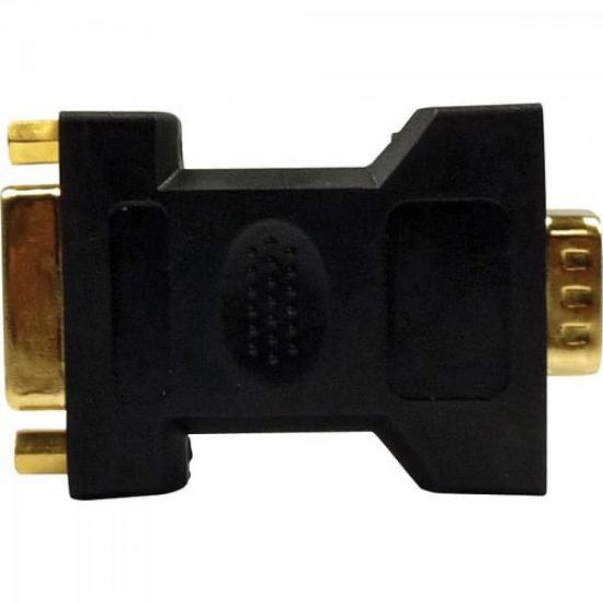 Adaptador DVI Fêmea x VGA Macho Gold SMART GENÉRICO por 0,00 à vista no boleto/pix ou parcele em até 1x sem juros. Compre na loja Mundomax!