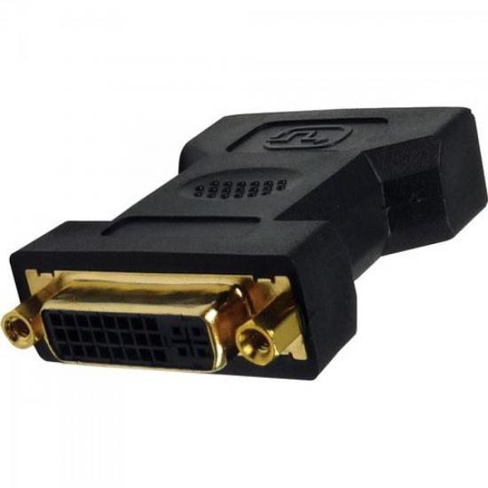 Adaptador DVI Fêmea x VGA Macho Gold SMART GENÉRICO por 0,00 à vista no boleto/pix ou parcele em até 1x sem juros. Compre na loja Mundomax!