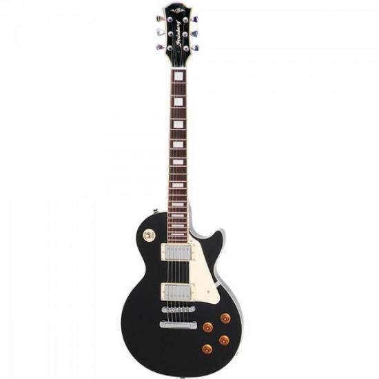 Guitarra STRINBERG Les Paul CLP79 Preta por 0,00 à vista no boleto/pix ou parcele em até 1x sem juros. Compre na loja Mundomax!
