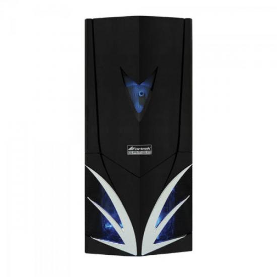 Gabinete Gamer Titan C/Cooler Azul FORTREK por 0,00 à vista no boleto/pix ou parcele em até 1x sem juros. Compre na loja Mundomax!