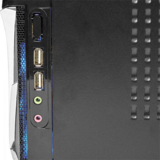 Gabinete Gamer Titan C/Cooler Azul FORTREK por 0,00 à vista no boleto/pix ou parcele em até 1x sem juros. Compre na loja Mundomax!