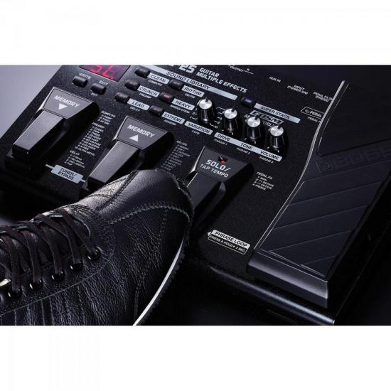 Pedaleira Para Guitarra ME-25 BOSS por 0,00 à vista no boleto/pix ou parcele em até 1x sem juros. Compre na loja Mundomax!