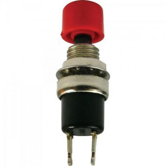 Chave Pushbutton PS101R Vermelho N/A 1A FUSIBRAS por 0,00 à vista no boleto/pix ou parcele em até 1x sem juros. Compre na loja Mundomax!