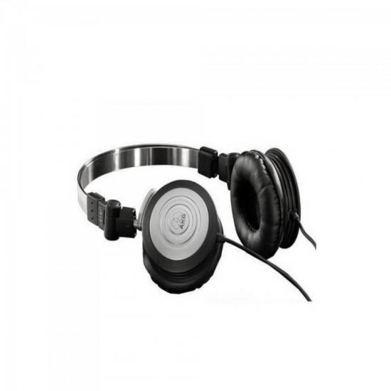 Fone de Ouvido AKG K414P Profissional Compacto Preto/Prata por 179,00 à vista no boleto/pix ou parcele em até 7x sem juros. Compre na loja Mundomax!
