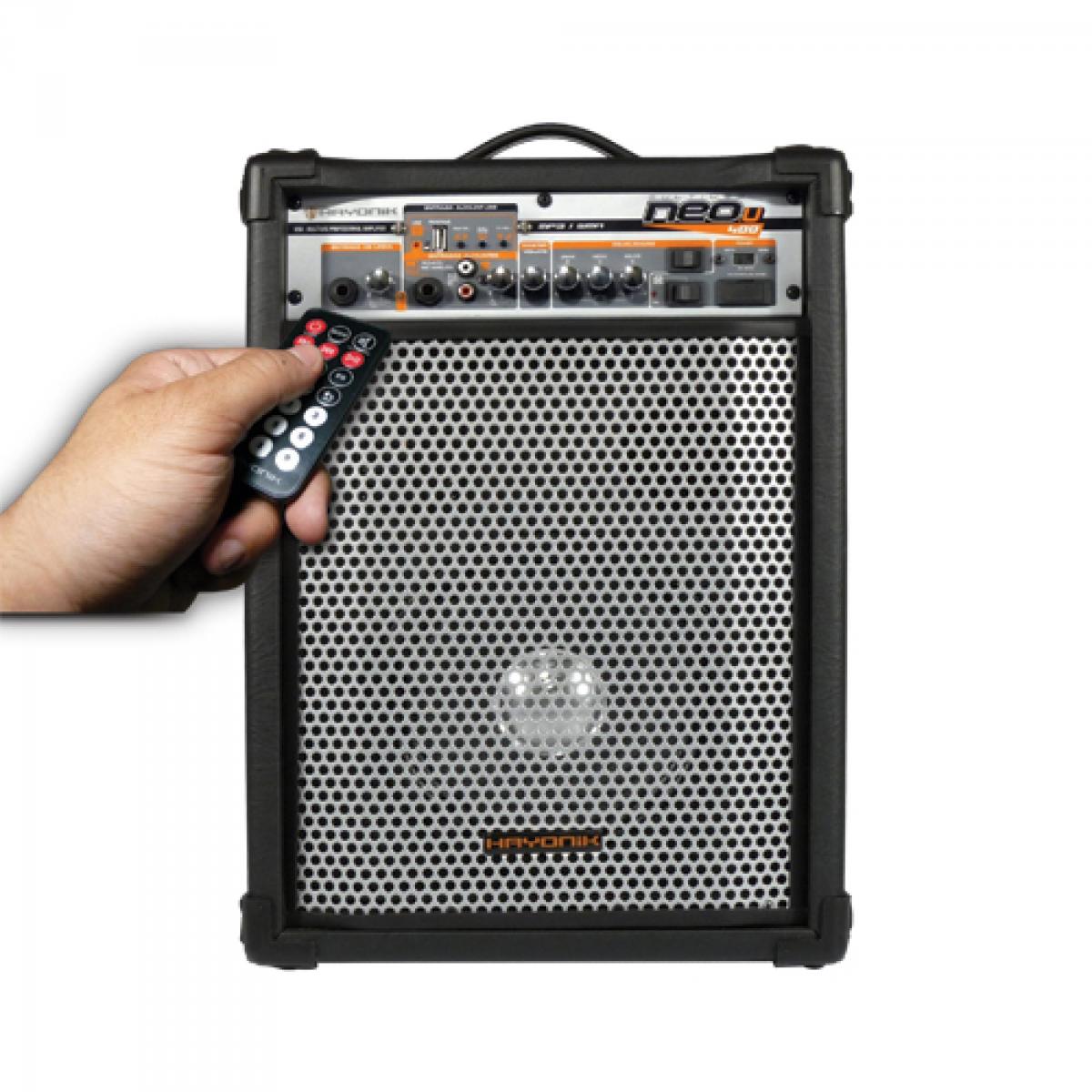 Caixa Multiuso NEO.U 400 USB 60W RMS HAYONIK - Mundomax