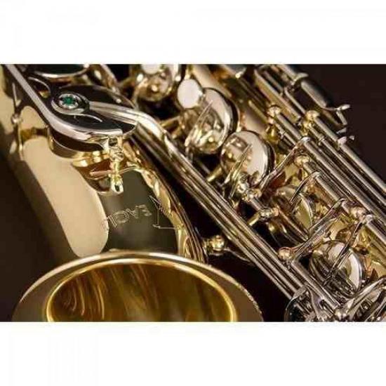 Saxofone Alto Eb SA500-LN Niquelado EAGLE por 0,00 à vista no boleto/pix ou parcele em até 1x sem juros. Compre na loja Mundomax!