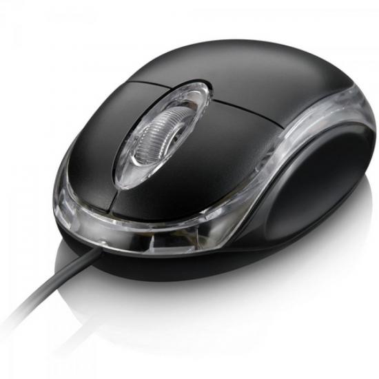 Mouse Óptico PS2 MO031 Preto MULTILASER por 0,00 à vista no boleto/pix ou parcele em até 1x sem juros. Compre na loja Mundomax!