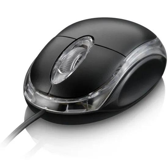 Mouse Óptico PS2 MO031 Preto MULTILASER (37115)