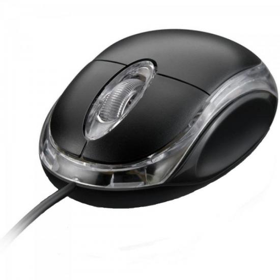 Mouse Scroll USB 800DPI MO007 CLASSIC Preto MULTILASER por 0,00 à vista no boleto/pix ou parcele em até 1x sem juros. Compre na loja Mundomax!