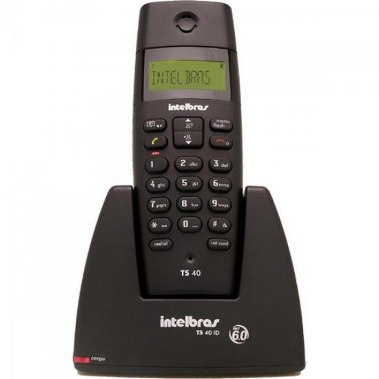 Telefone S/Fio TS40C Combo 1.9GHz Preto INTELBRAS por 0,00 à vista no boleto/pix ou parcele em até 1x sem juros. Compre na loja Mundomax!