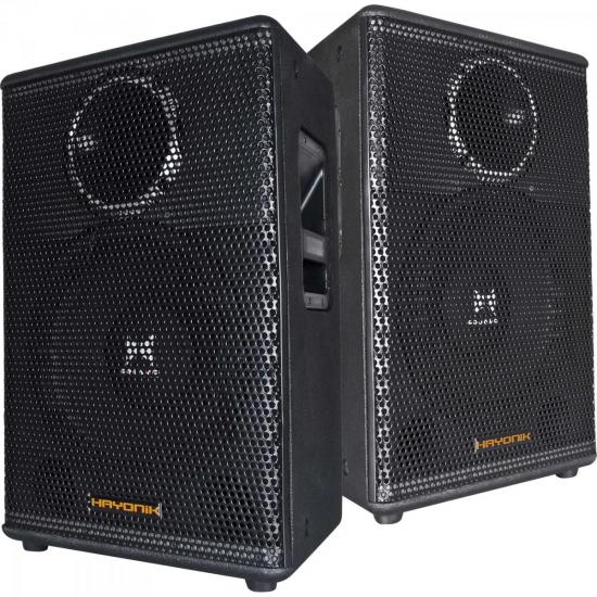 Caixa Acústica HUMMER 812 800 Wrms Com 45º HAYONIK por 0,00 à vista no boleto/pix ou parcele em até 1x sem juros. Compre na loja Mundomax!