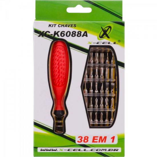Kit Chaves 38 Peças em 1 XCK6088A X-CELL por 0,00 à vista no boleto/pix ou parcele em até 1x sem juros. Compre na loja Mundomax!