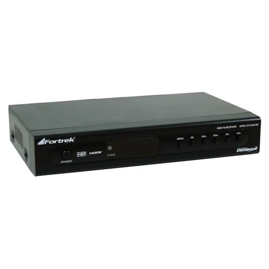 Conversor de Sinal Digital HDTV Digibox DG306-Tb FORTREK por 0,00 à vista no boleto/pix ou parcele em até 1x sem juros. Compre na loja Fortrek!