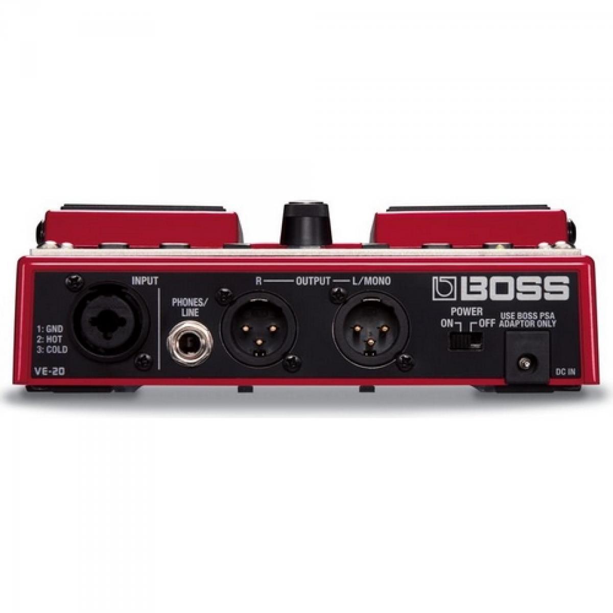 Pedal Para Voz Processador Vocal VE20 BOSS - Mundomax