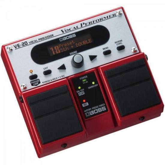 Pedal Para Voz Processador Vocal VE20 BOSS por 2.729,00 à vista no boleto/pix ou parcele em até 12x sem juros. Compre na loja Mundomax!