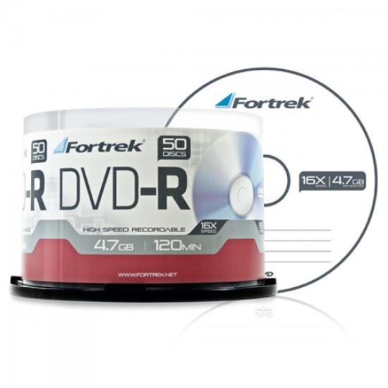 Mídia DVD-R 16x 4,7Gb 120min Cake c/ 50 FORTREK por 0,00 à vista no boleto/pix ou parcele em até 1x sem juros. Compre na loja Mundomax!