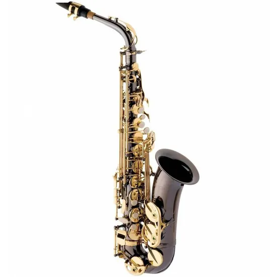 Saxofone Alto Eb SA500-BG Preto Onix EAGLE (37701)