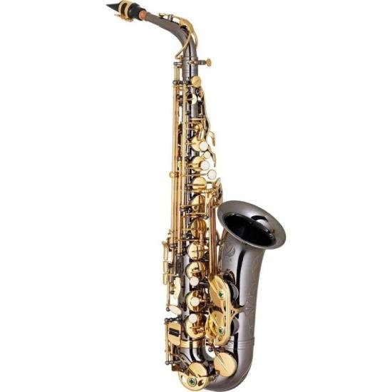 Saxofone Alto Eb SA500-BG Preto Onix EAGLE por 7.560,00 à vista no boleto/pix ou parcele em até 12x sem juros. Compre na loja Mundomax!