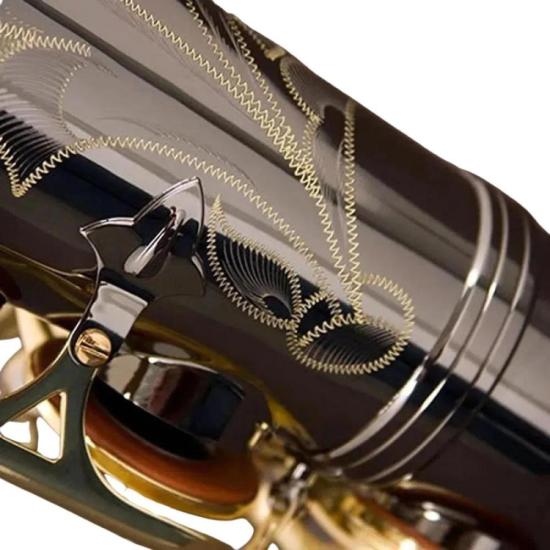 Saxofone Alto Eb SA500-BG Preto Onix EAGLE por 7.560,00 à vista no boleto/pix ou parcele em até 12x sem juros. Compre na loja Mundomax!