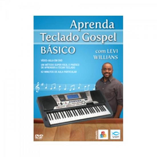 DVD Aprenda Teclado Gospel Básico LEVI WILLIANS (37764)